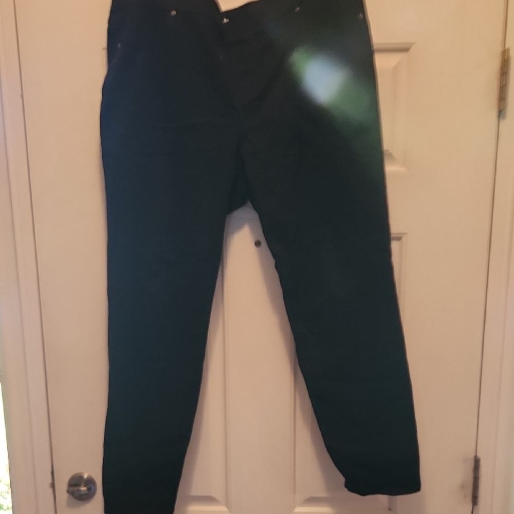 New Directions Black Straight Jeans